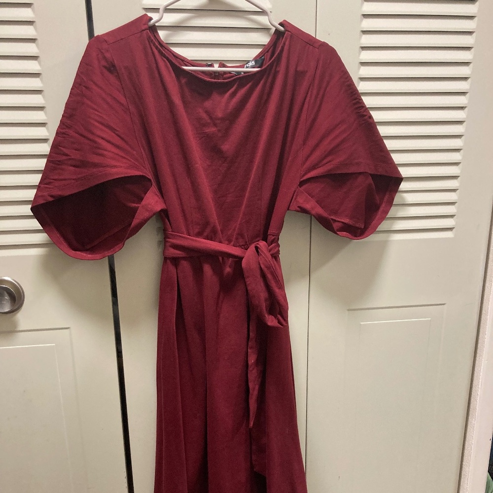 Maroon Red Eshakti Dress (would fit Size S)